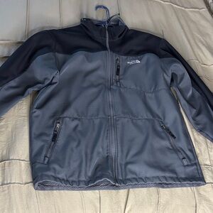 The North Face Men's Charcoal and Black Performance Jacket